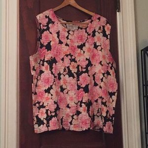 Floral Sleeveless Top